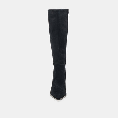 Dolce Vita SHOES AUGGIE WIDE CALF BOOTS ONYX SUEDE
 – Dolce Vita
