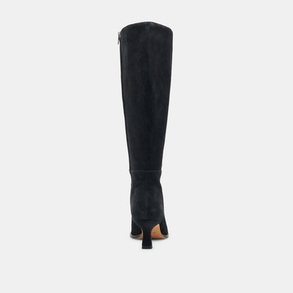 Dolce Vita SHOES AUGGIE WIDE CALF BOOTS ONYX SUEDE
 – Dolce Vita