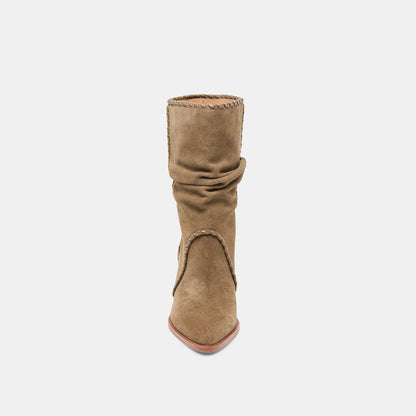 Dolce Vita SHOES Julith Olive Suede Boots