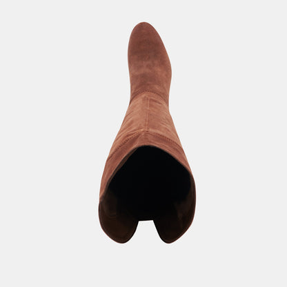 Dolce Vita SHOES SURY BOOTS DARK SADDLE SUEDE
 – Dolce Vita