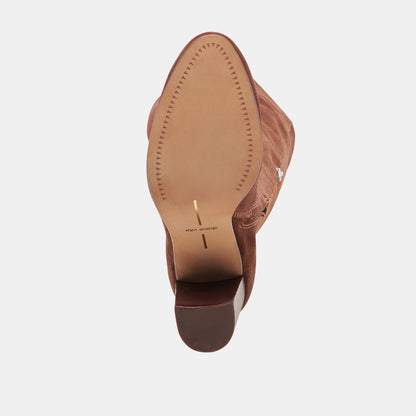 Dolce Vita SHOES SURY BOOTS DARK SADDLE SUEDE
 – Dolce Vita
