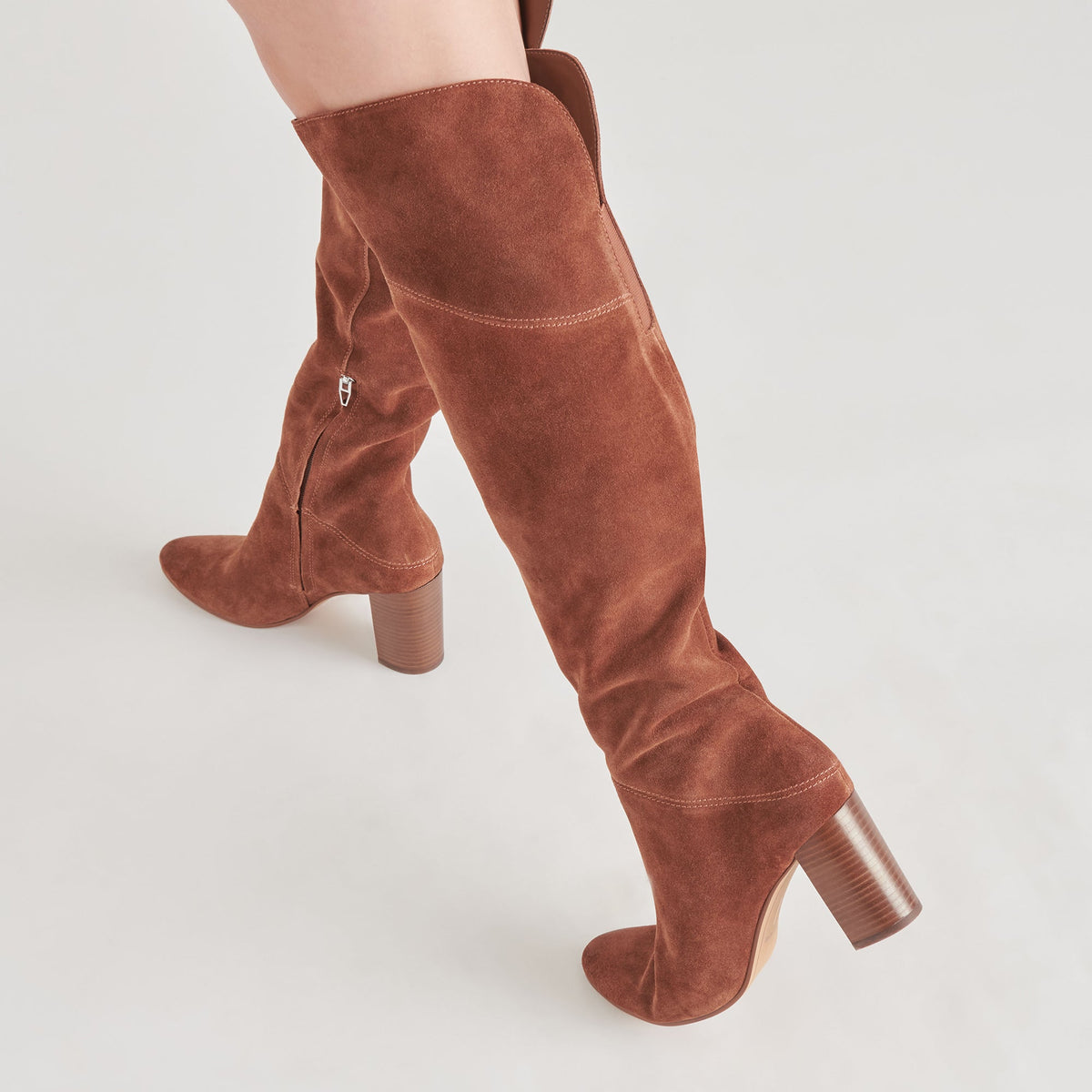 Dolce Vita SHOES SURY BOOTS DARK SADDLE SUEDE
 – Dolce Vita