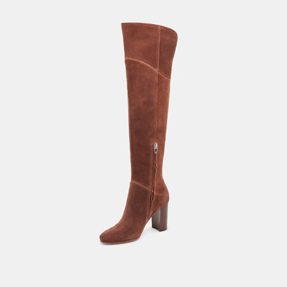 Dolce Vita SHOES SURY BOOTS DARK SADDLE SUEDE
 – Dolce Vita