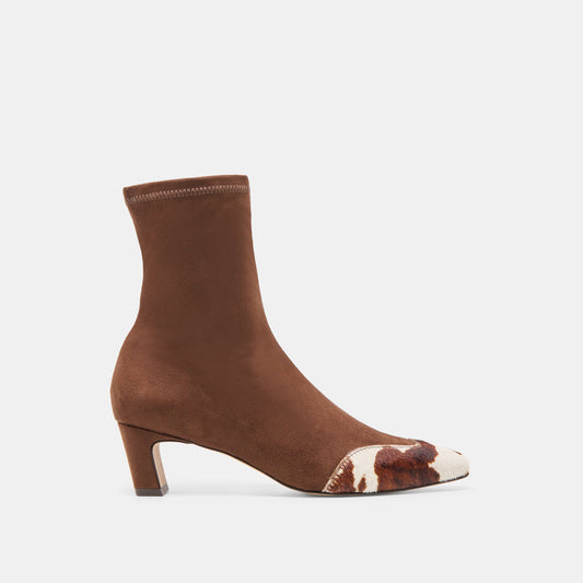 Dolce Vita SHOES Anika Dk Brown Multi Stella Suede Boots