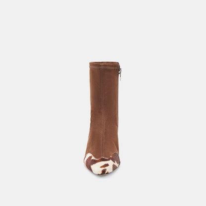 Dolce Vita SHOES Anika Dk Brown Multi Stella Suede Boots
