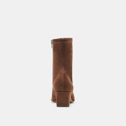 Dolce Vita SHOES Anika Dk Brown Multi Stella Suede Boots