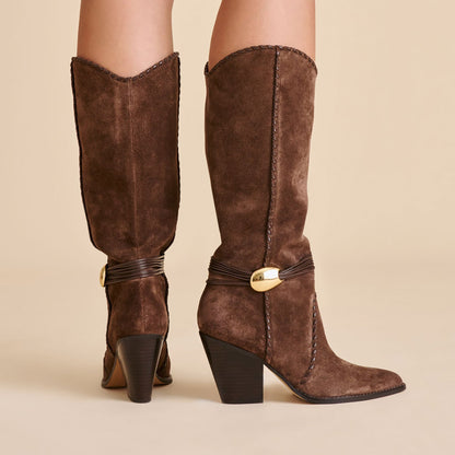 Dolce Vita SHOES Jody Dk Brown Suede Boots