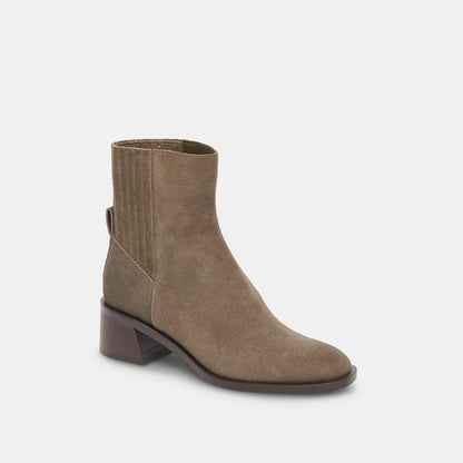 Dolce Vita SHOES Linny H2O Wide Boots Olive Suede | Women's Olive Waterproof Boots
 – Dolce Vita