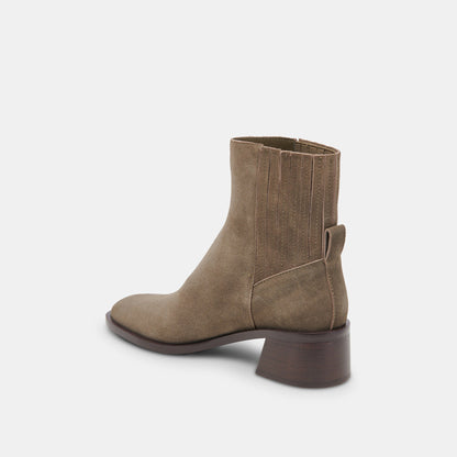 Dolce Vita SHOES Linny H2O Wide Boots Olive Suede | Women's Olive Waterproof Boots
 – Dolce Vita