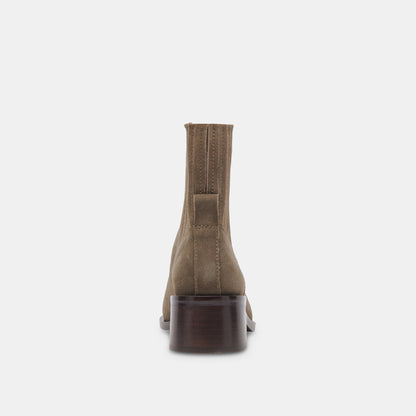 Dolce Vita SHOES Linny H2O Wide Boots Olive Suede | Women's Olive Waterproof Boots
 – Dolce Vita