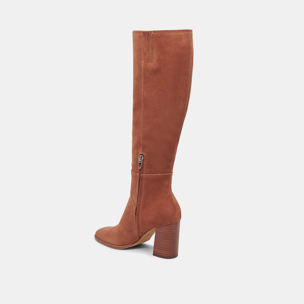 Dolce Vita SHOES FYNN Wide Calf Boots DK Brown Suede | Brown Suede Knee-High Boots
 – Dolce Vita