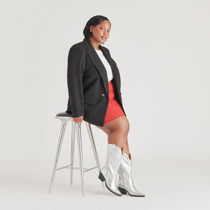Dolce Vita SHOES Ryland Extra Wide Calf Silver Boots | Distressed Leather Boots
 – Dolce Vita