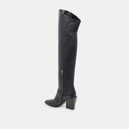 Dolce Vita SHOES LUPIN BOOTS BLACK LEATHER
 – Dolce Vita