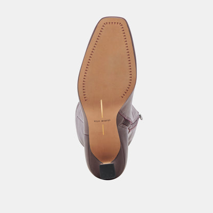 Dolce Vita SHOES GYRA BOOTS WINE LEATHER
 – Dolce Vita