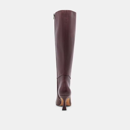 Dolce Vita SHOES GYRA BOOTS WINE LEATHER
 – Dolce Vita