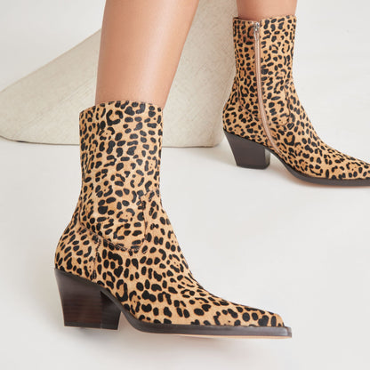 Dolce Vita SHOES RUTGER BOOTS LEOPARD CALF HAIR
 – Dolce Vita