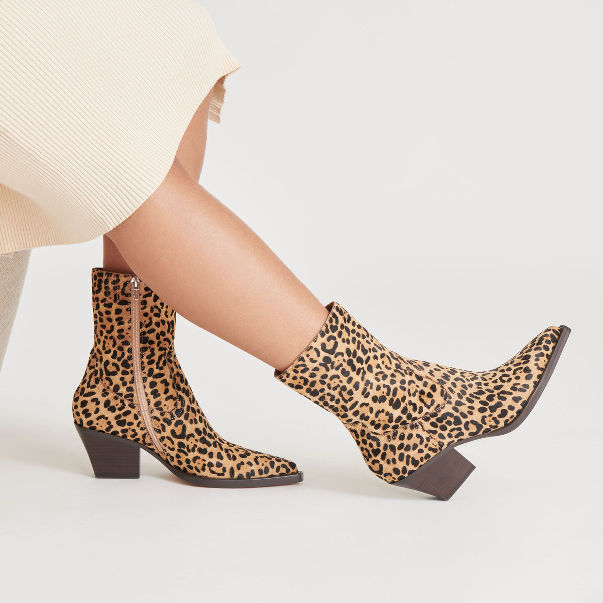 Dolce Vita SHOES RUTGER BOOTS LEOPARD CALF HAIR
 – Dolce Vita