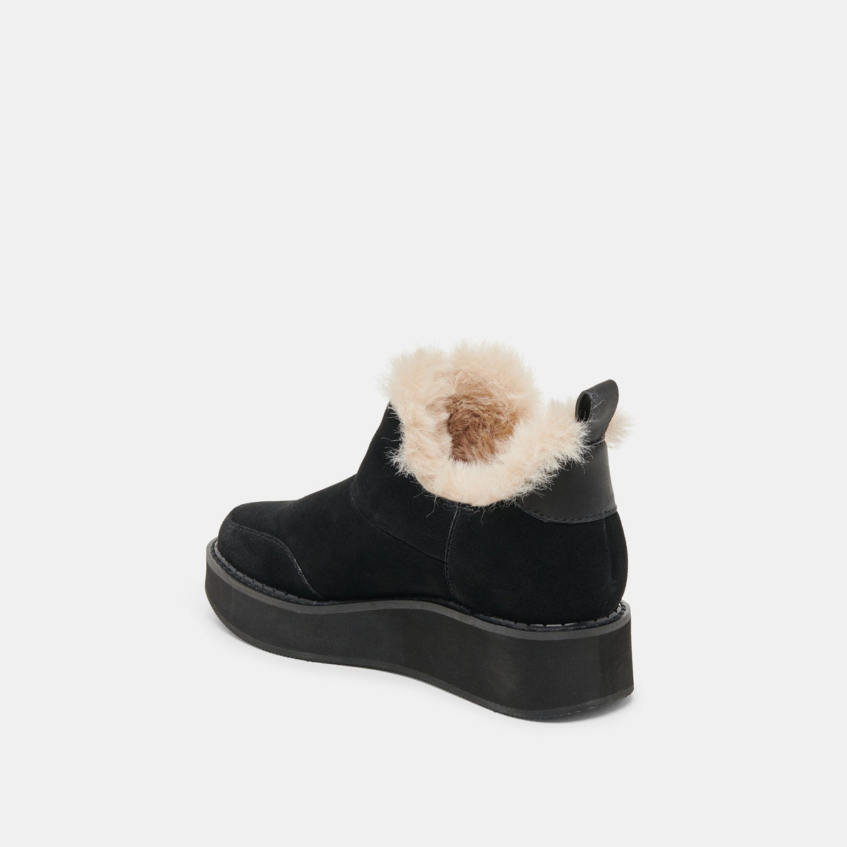 Dolce Vita SHOES Ardy Plush H2O Waterproof Onyx Suede Booties
