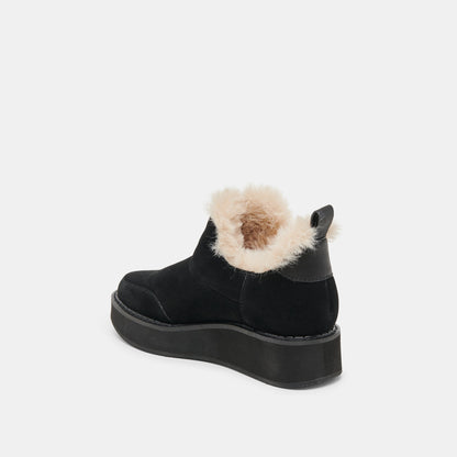 Dolce Vita SHOES Ardy Plush H2O Waterproof Onyx Suede Booties
