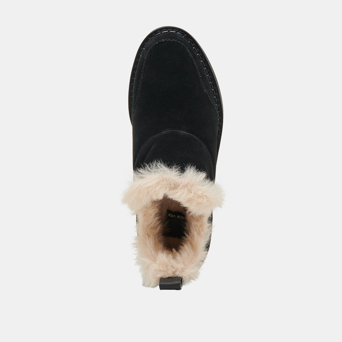 Dolce Vita SHOES Ardy Plush H2O Waterproof Onyx Suede Booties