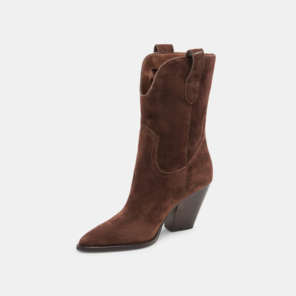 Dolce Vita SHOES JESSEY BOOTS DK BROWN SUEDE
 – Dolce Vita