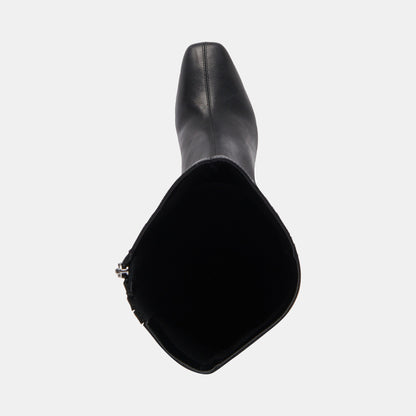 Dolce Vita SHOES Gyra Wide Calf Black Leather Boots | Black Knee-High Wide Calf Boots
 – Dolce Vita