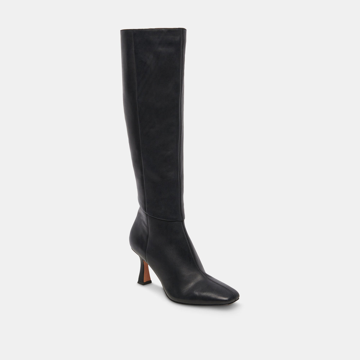 Dolce Vita SHOES Gyra Wide Calf Black Leather Boots | Black Knee-High Wide Calf Boots
 – Dolce Vita