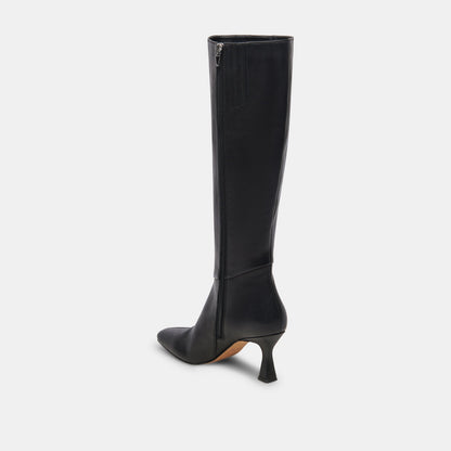 Dolce Vita SHOES Gyra Extra Wide Calf Black Boots | Leather Wide Calf Boots
 – Dolce Vita