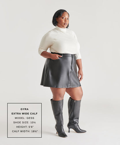 Dolce Vita SHOES Gyra Extra Wide Calf Black Boots | Leather Wide Calf Boots
 – Dolce Vita