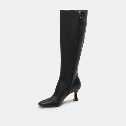 Dolce Vita SHOES Gyra Black Leather Boots