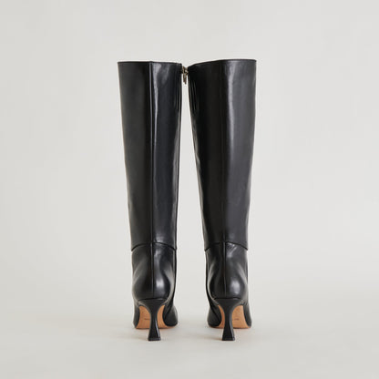 Dolce Vita SHOES Gyra Black Leather Boots