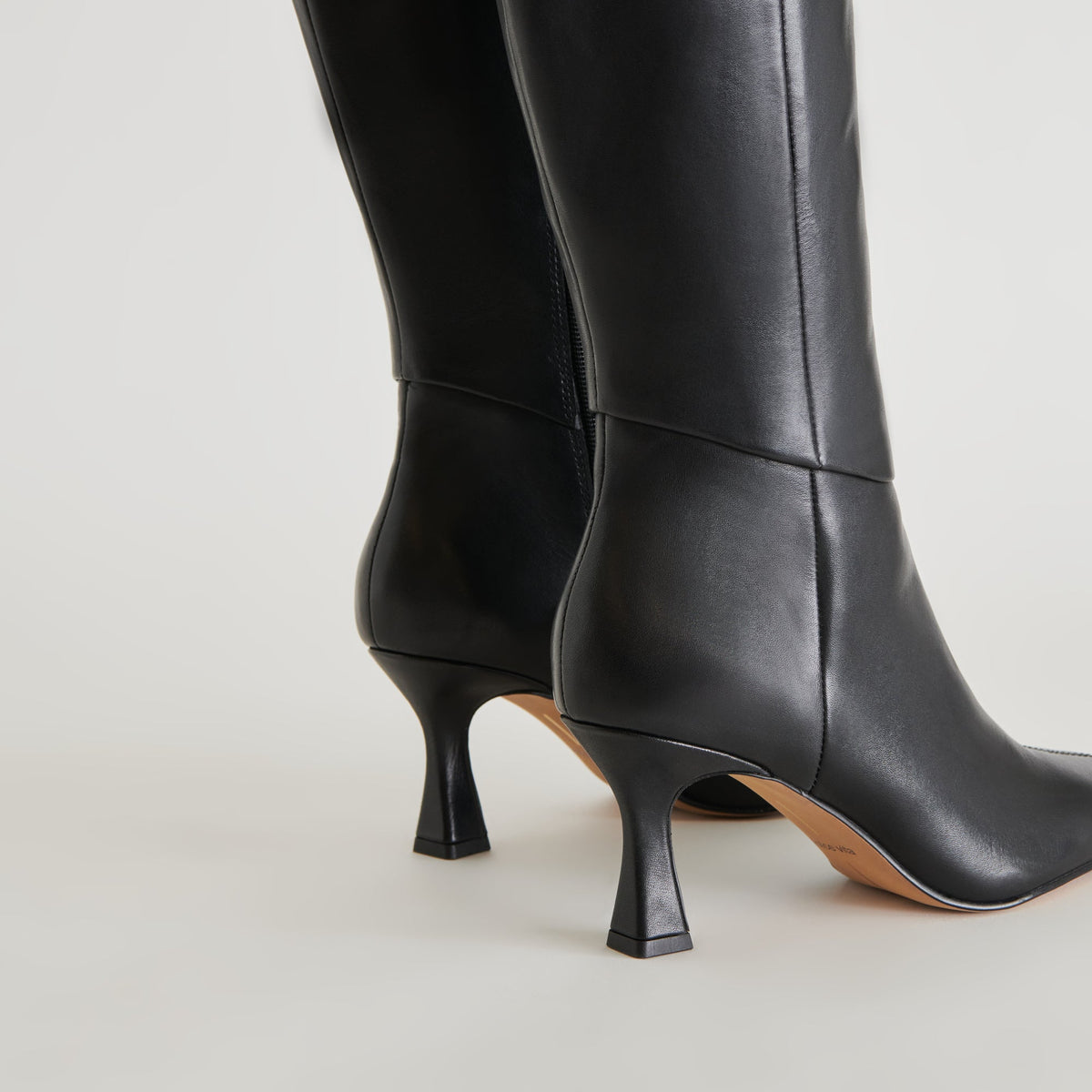 Dolce Vita SHOES Gyra Black Leather Boots