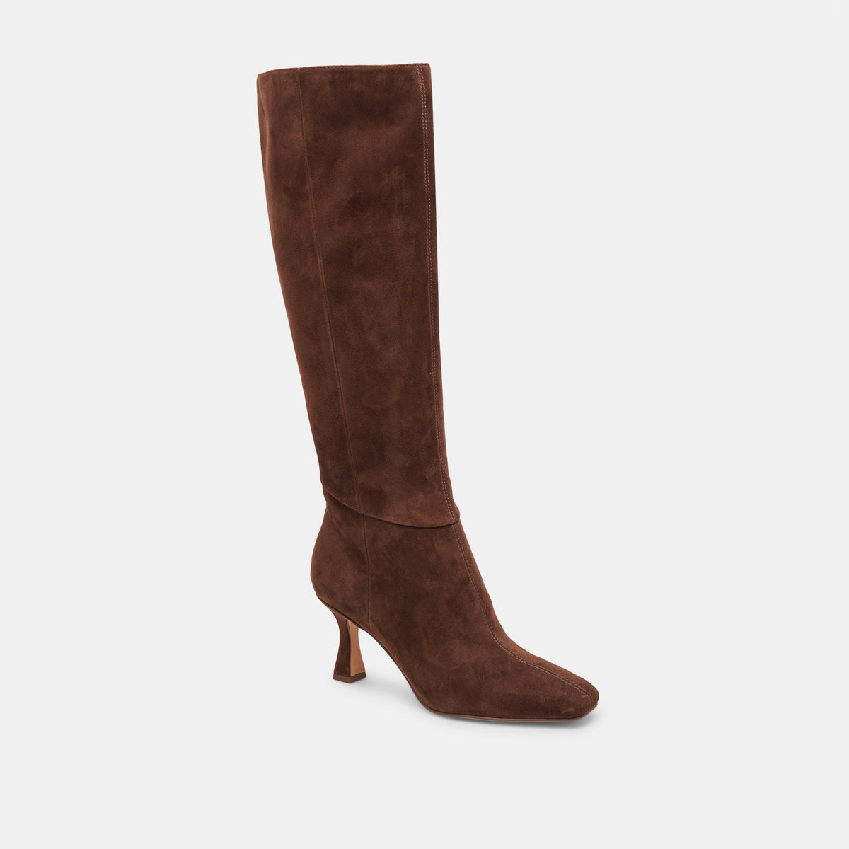 Dolce Vita SHOES GYRA WIDE CALF BOOTS DK BROWN SUEDE
 – Dolce Vita