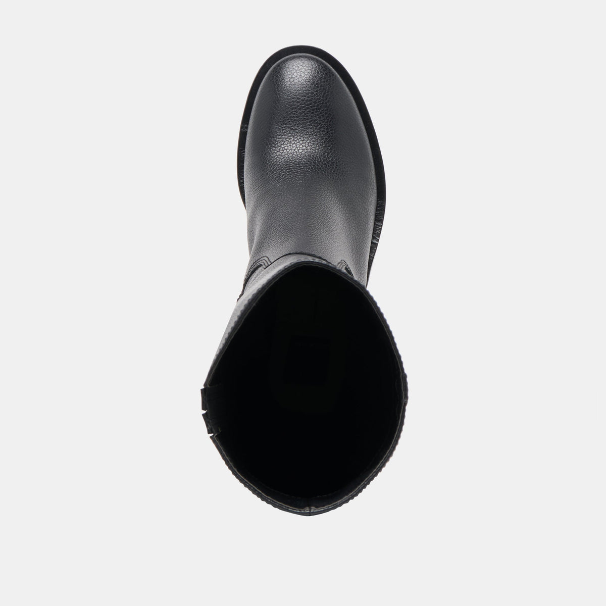Dolce Vita SHOES Kilian H2O Waterproof Black Leather Wide Calf Boots