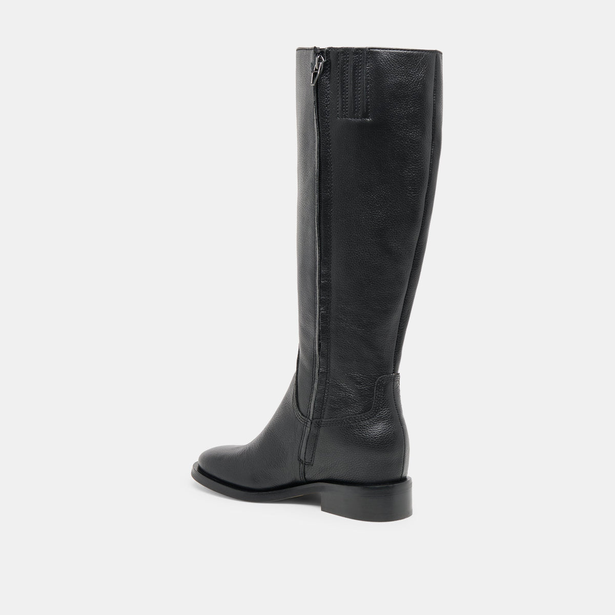 Dolce Vita SHOES Kilian H2O Waterproof Black Leather Wide Calf Boots