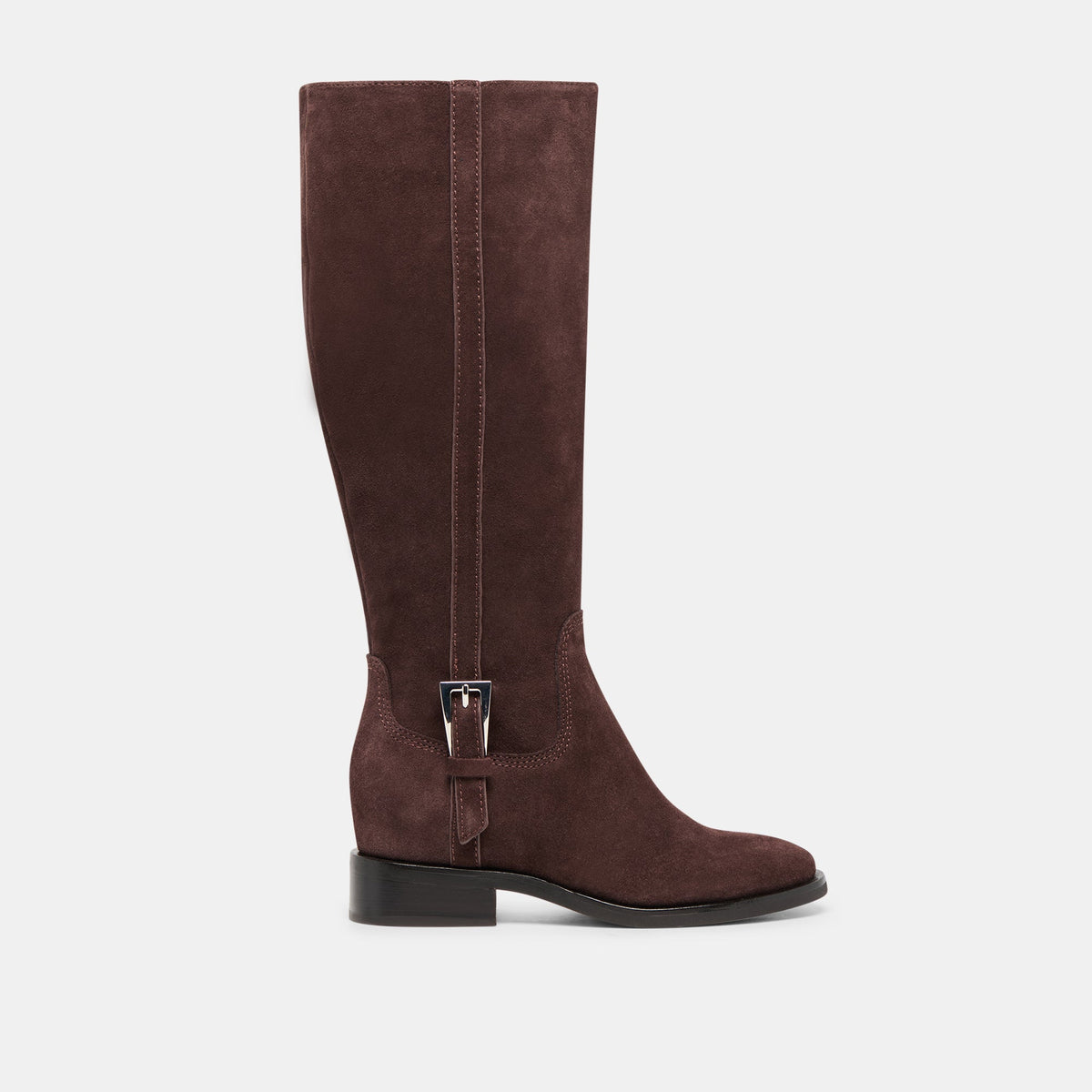 Dolce Vita SHOES Kilian H2O Waterproof Mahogany Suede Wide Calf Boots