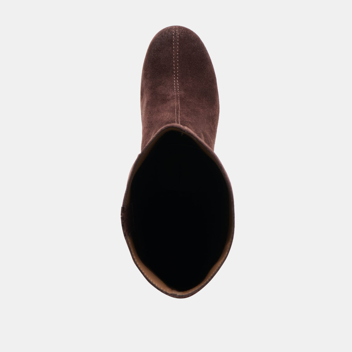 Dolce Vita SHOES Hudsin Wide Calf Mahogany Suede Boots