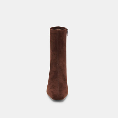Dolce Vita SHOES GLAMOR WIDE CALF BOOTS DK BROWN STELLA SUEDE
 – Dolce Vita
