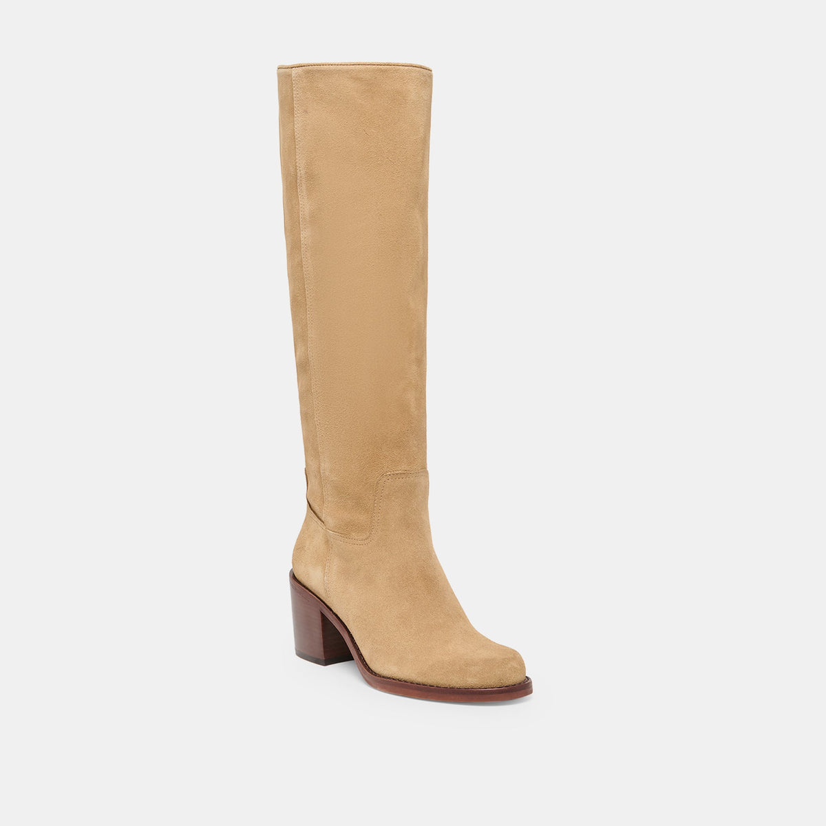 Dolce Vita SHOES Lucyle Wide Calf Dk Taupe Suede Boots