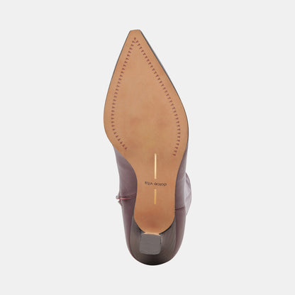 Dolce Vita SHOES ARYA WIDE CALF BOOTS WINE LEATHER
 – Dolce Vita