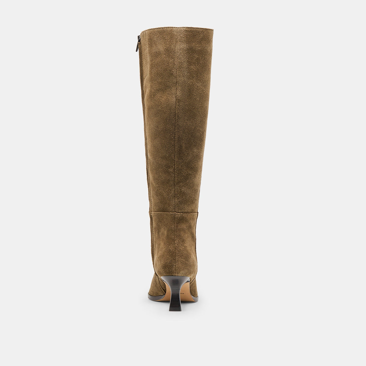 Dolce Vita SHOES Auggie Olive Suede Wide Calf Boots