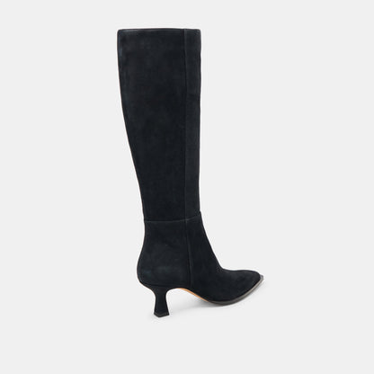 Dolce Vita SHOES AUGGIE WIDE CALF BOOTS ONYX SUEDE
 – Dolce Vita