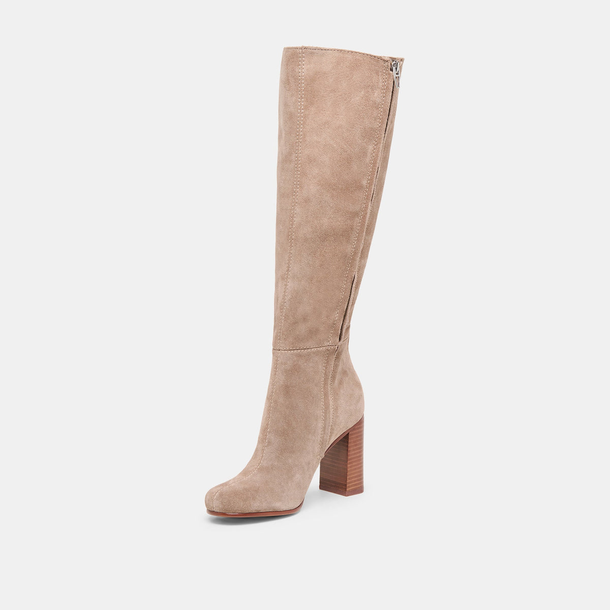 Dolce Vita SHOES Hudsin Wide Calf Barley Suede Boots