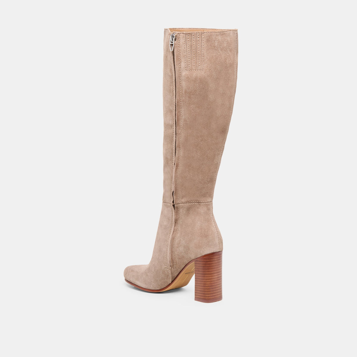 Dolce Vita SHOES Hudsin Wide Calf Barley Suede Boots
