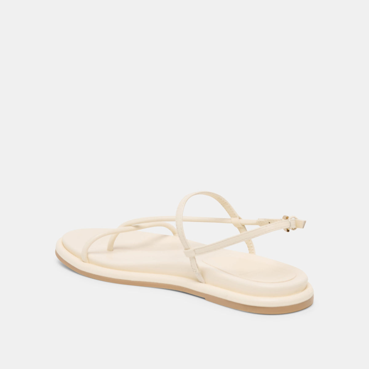 Dolce Vita SHOES Dom Off White Leather Sandals