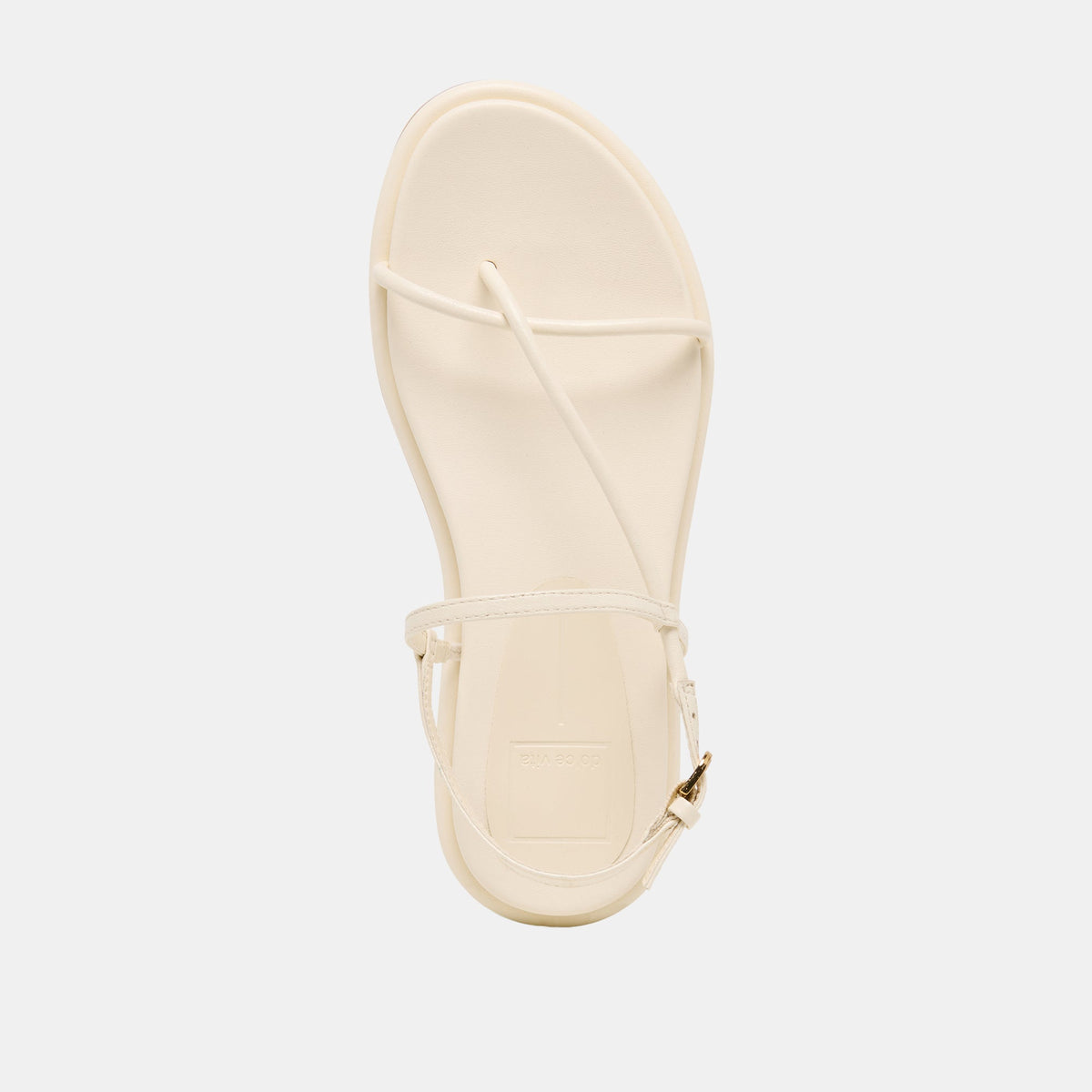 Dolce Vita SHOES Dom Off White Leather Sandals