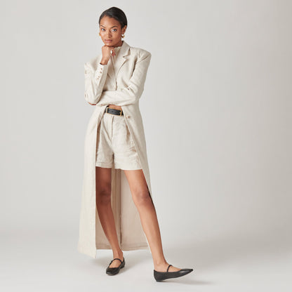 Dolce Vita SHOES Reyes Black Leather Ballet Flats