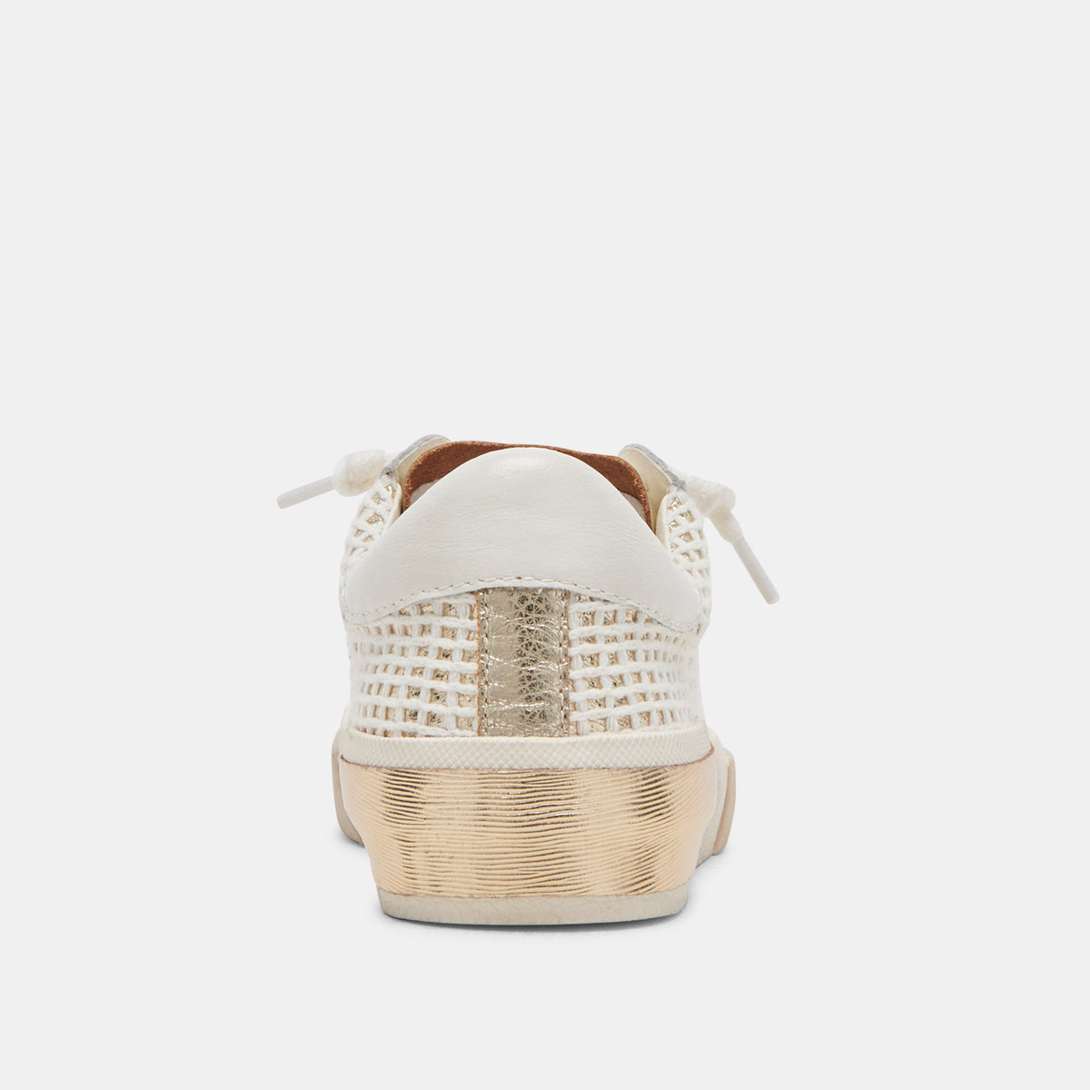 Dolce Vita SHOES ZINA SNEAKERS BONE GOLD WOVEN
 – Dolce Vita