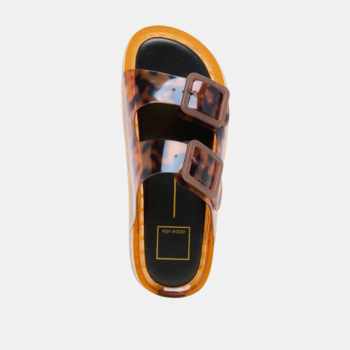 Dolce Vita SHOES Julio Tortoise Vinyl Sandals