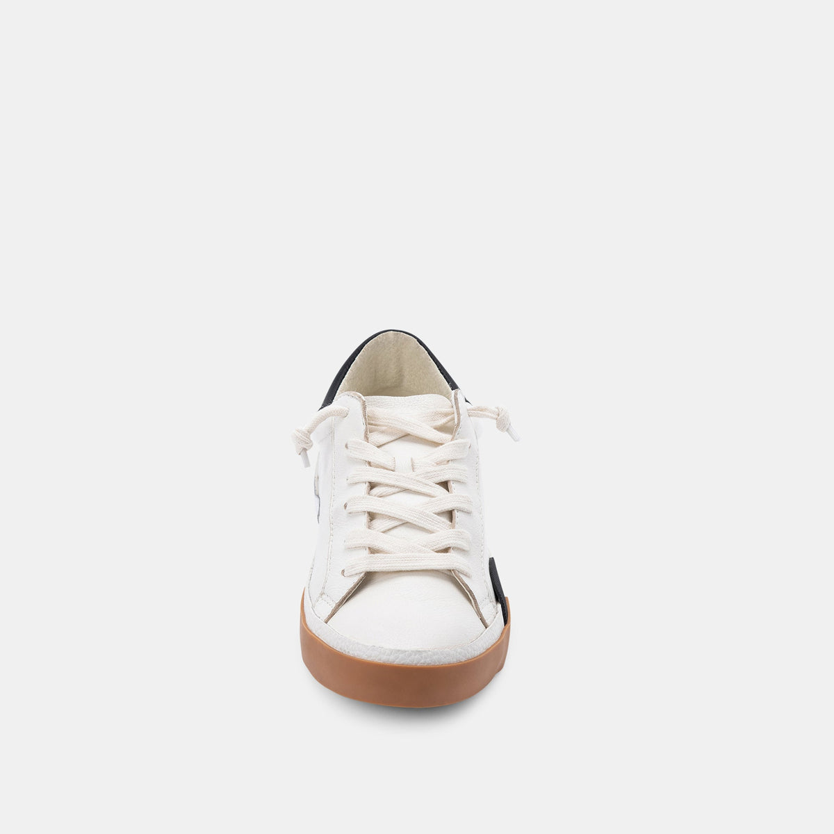 Dolce Vita SHOES ZINA SNEAKERS WHITE BLACK LEATHER
 – Dolce Vita